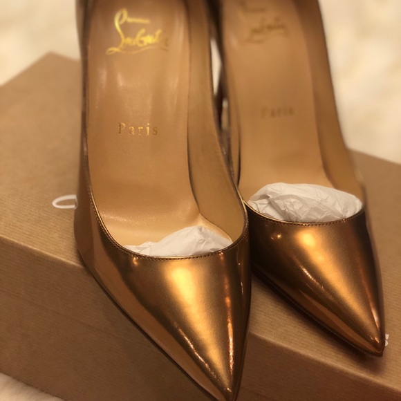 100% authentic bronze Christian louboutin - Picture 2 of 8
